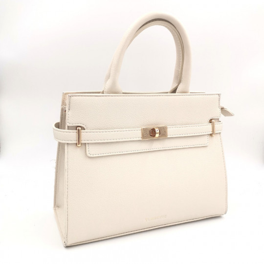 Sac à main écru