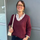Pull gris en alpaga