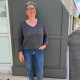 Pull gris en alpaga