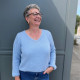 Pull gris en alpaga