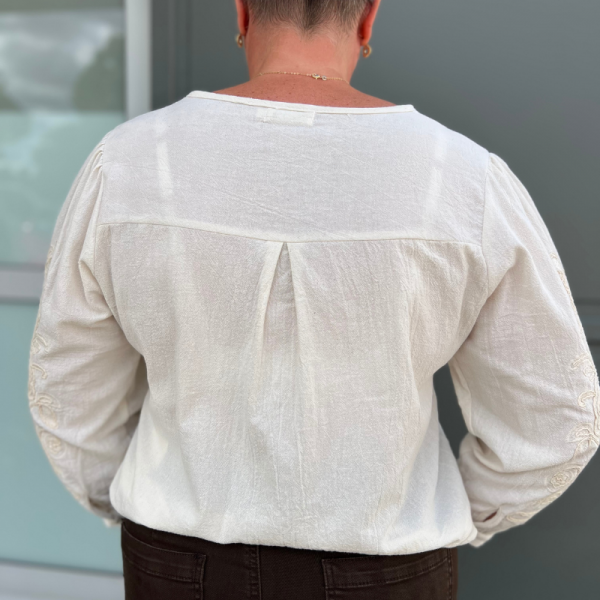 Blouse femme motifs cachemires