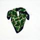 Foulard carré motifs végétaux