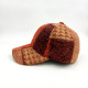 Casquette patchwork orange