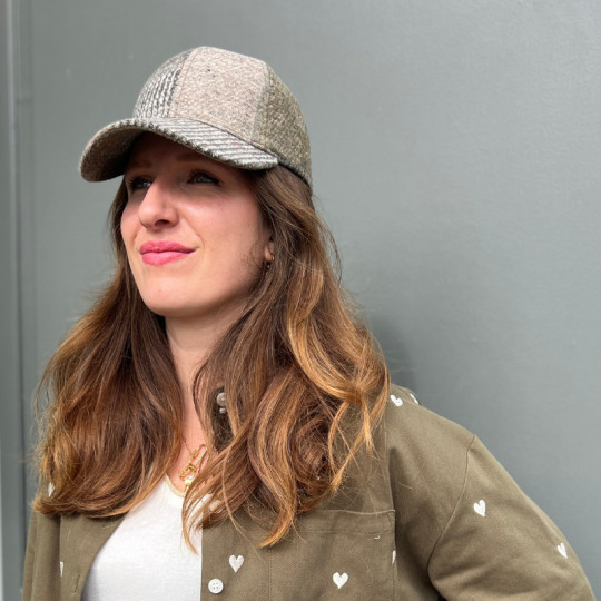 Casquette patchwork vert