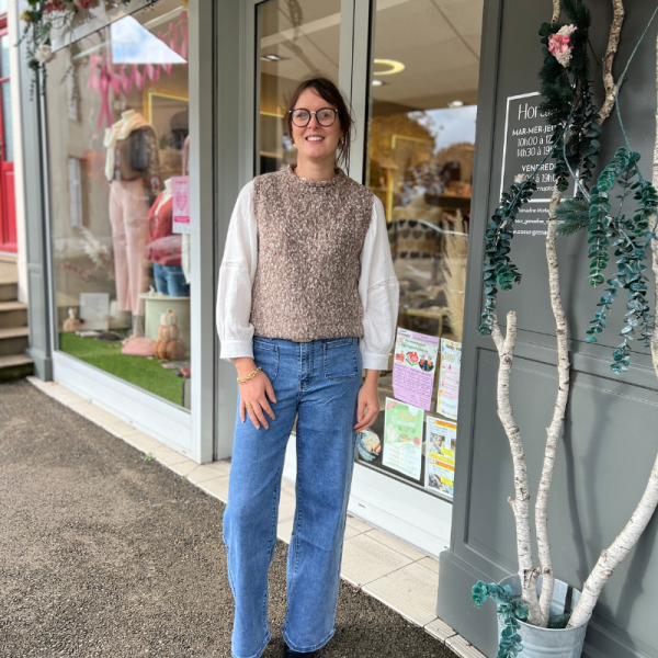 Chemise blanche brodée gaz de coton