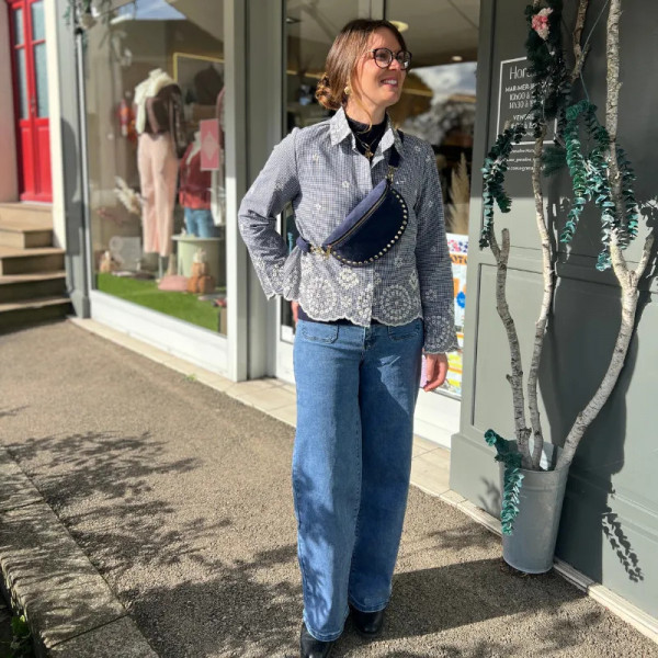 Sous pull bleu marine