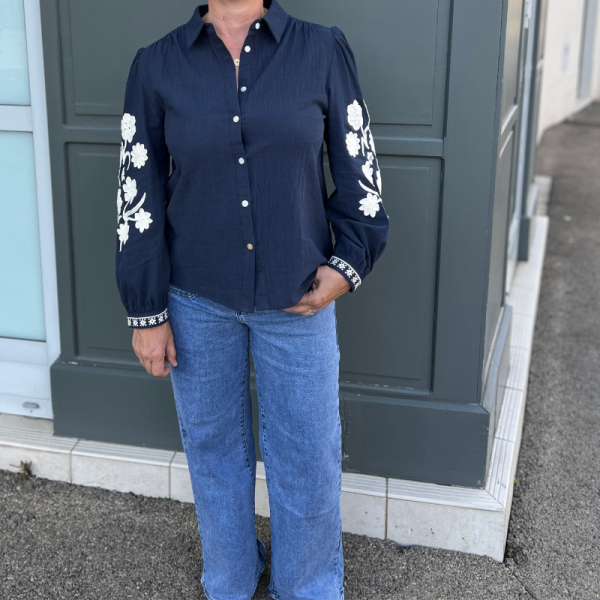 Jean femme coupe wide-leg