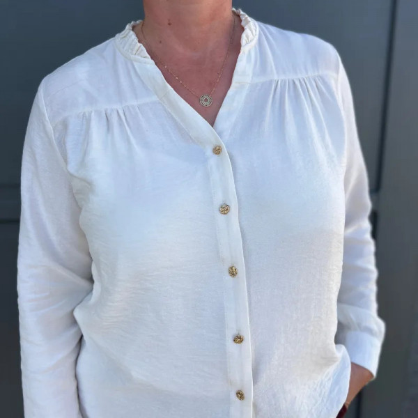 Chemise écru - Rabat