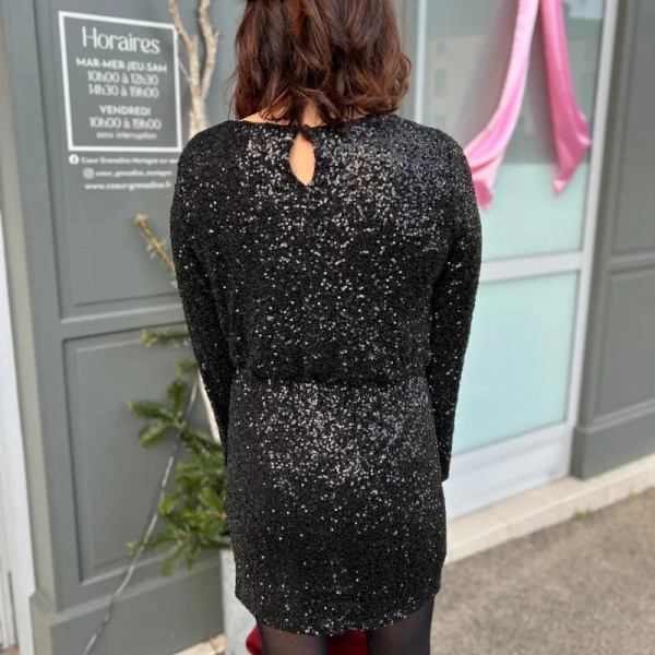Robe à sequins