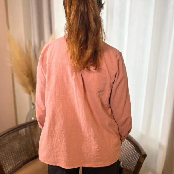 Chemise rose