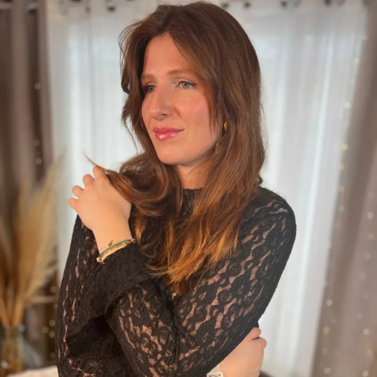 Top en dentelle noire