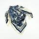Foulard carré toile de jouy