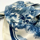 Foulard carré toile de jouy