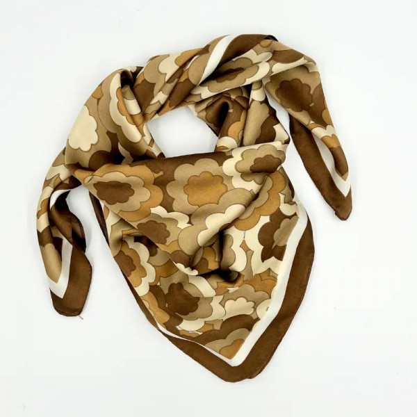 Foulard carré seventies