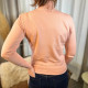 Sous pull col roulé rose
