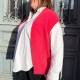 Gilet sans manches fushia