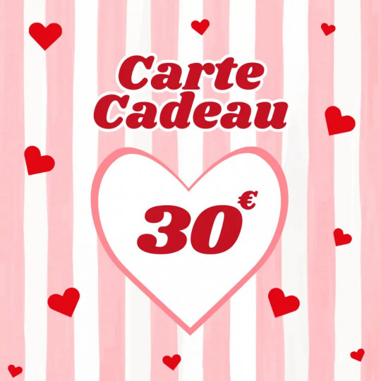 Carte cadeau Saint-Valentin femme | Idée cadeau romantique