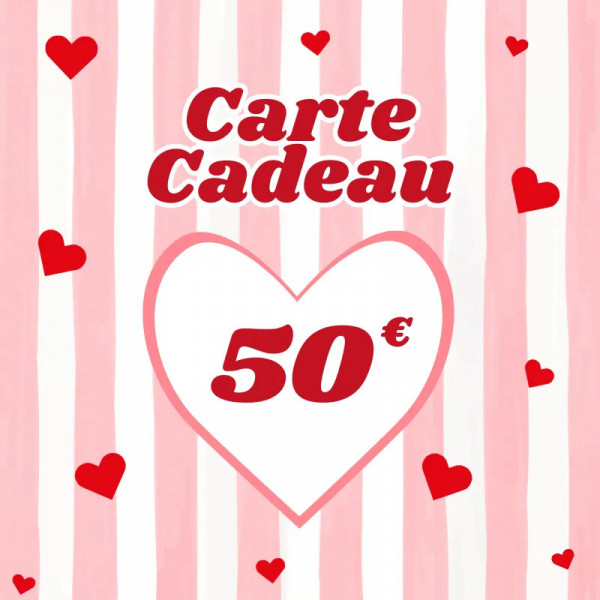Carte cadeau Saint-Valentin femme | Idée cadeau romantique