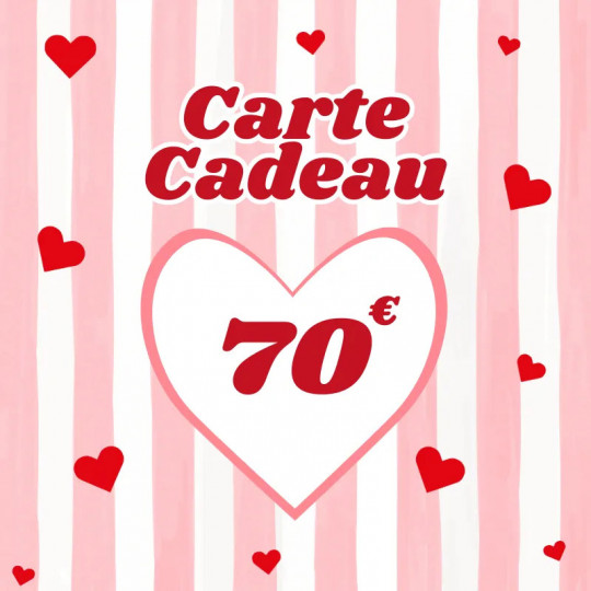 Carte cadeau Saint-Valentin femme | Idée cadeau romantique