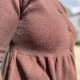 Gilet marron élégant