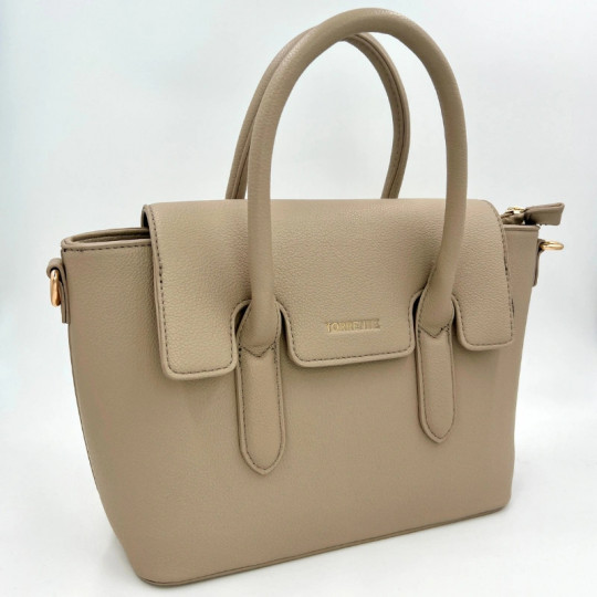 Sac à main beige